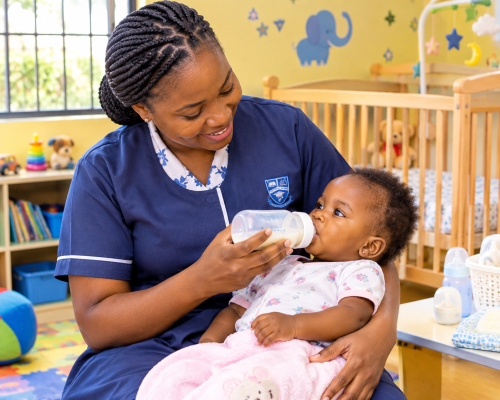 Creche pupils at Prisjenny Kinderland